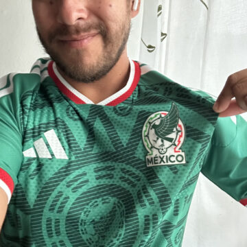 Mexico 26 Home Authentic Jersey