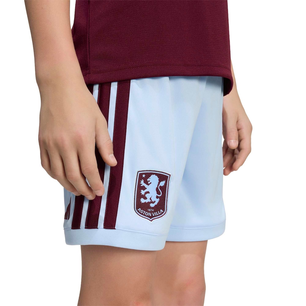 Kid's Adidas Aston Villa Home 2026 Shorts - Image 3