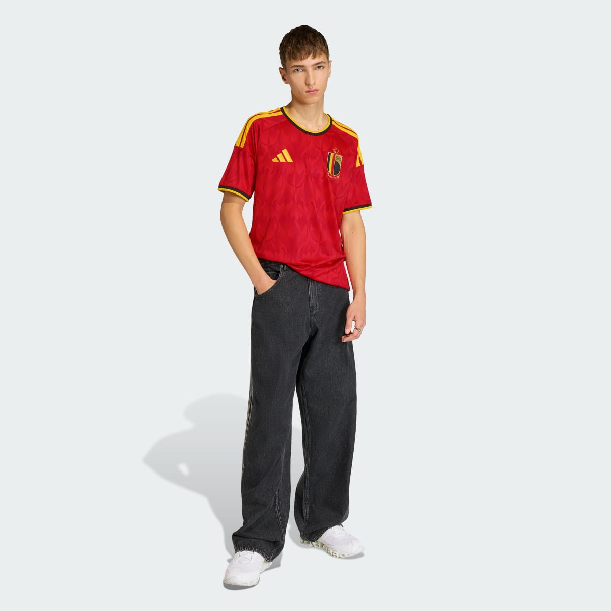 Men's Adidas Belgium Home 2026 Jersey - Image 3