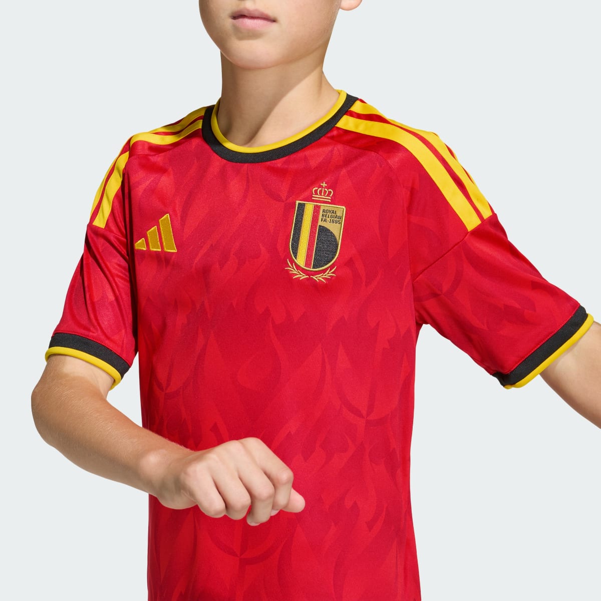 Kid's Adidas Belgium Home 2026 Jersey - Image 8