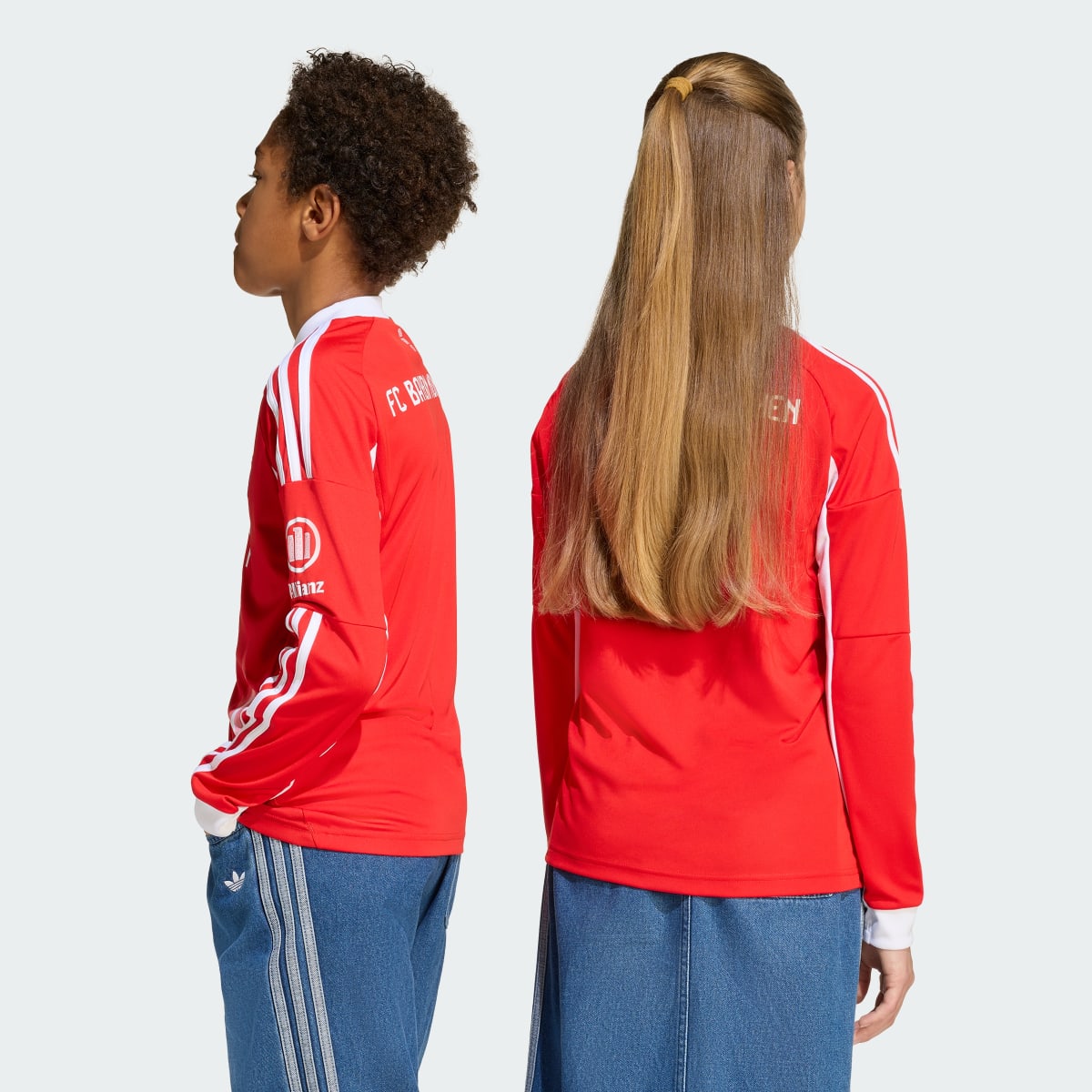 Kid's Adidas FC Bayern Long Sleeve Home 2026 Jersey - Image 2