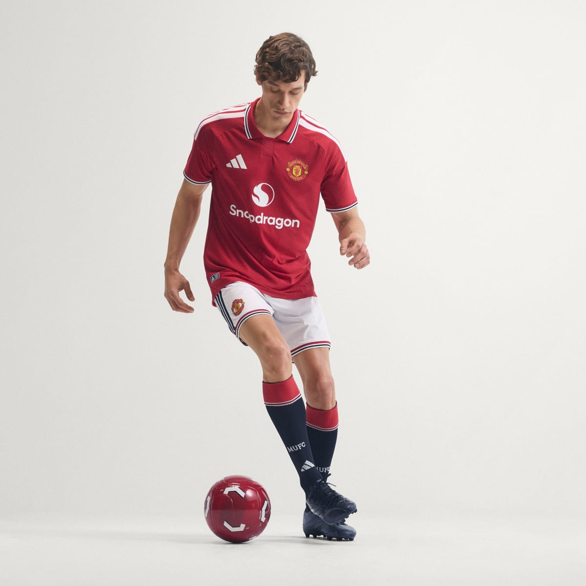 Men's Adidas Manchester United Authentic Home 2026 Jersey - Image 9