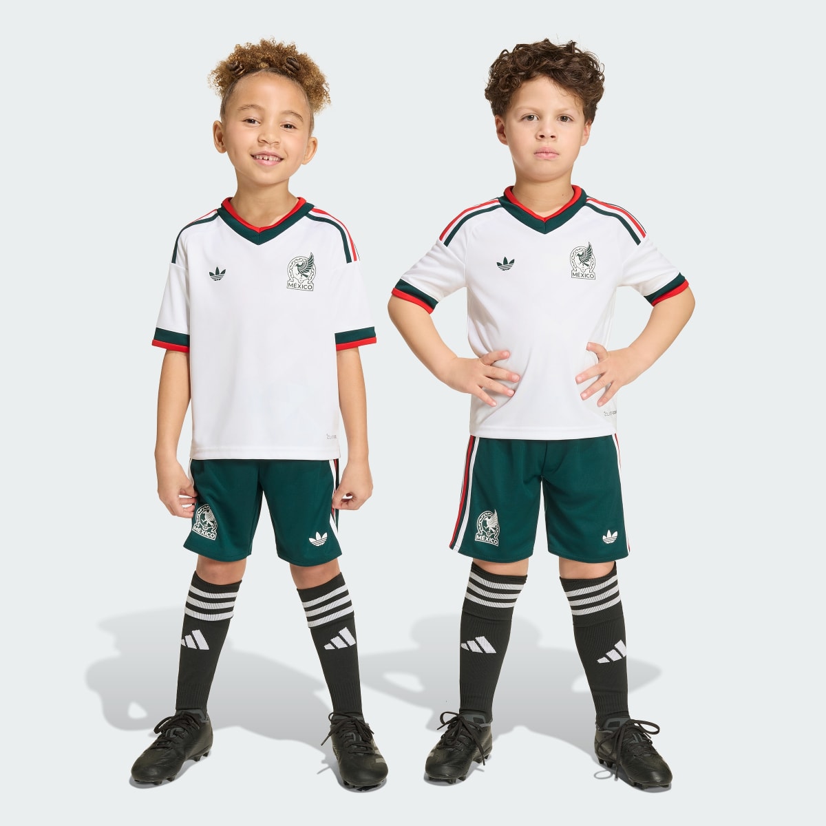 Kid's Adidas Mexico Away 2026 Kit - Image 2