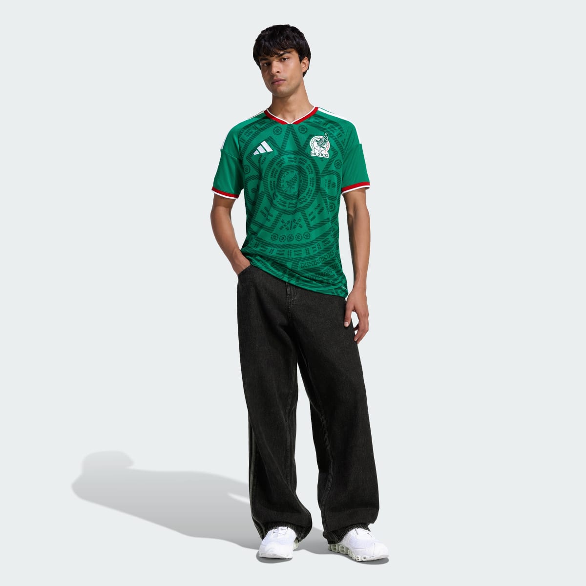 Men's Adidas Mexico Home 2026 Jersey - Image 3
