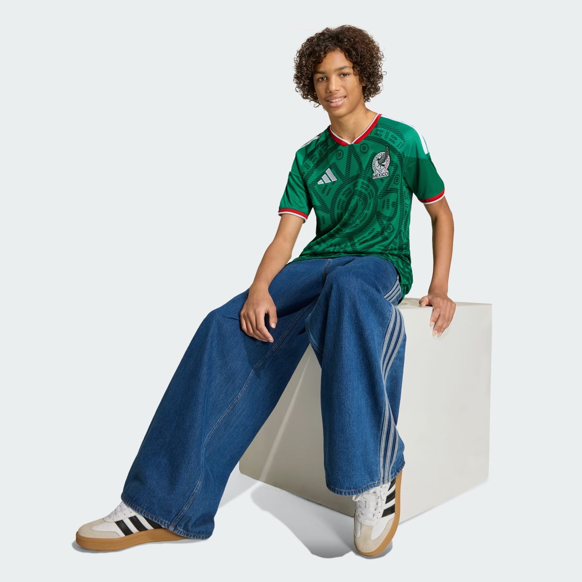 Kid's Adidas Mexico Home 2026 Jersey - Image 3