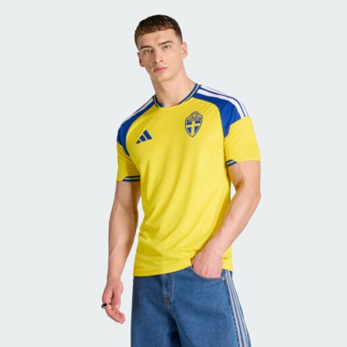 Men's Adidas Sweden Home 2026 Jersey