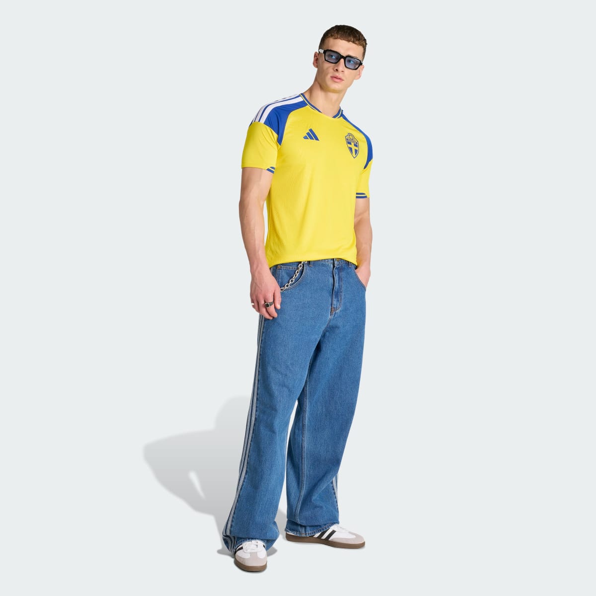 Men's Adidas Sweden Home 2026 Jersey - Image 3
