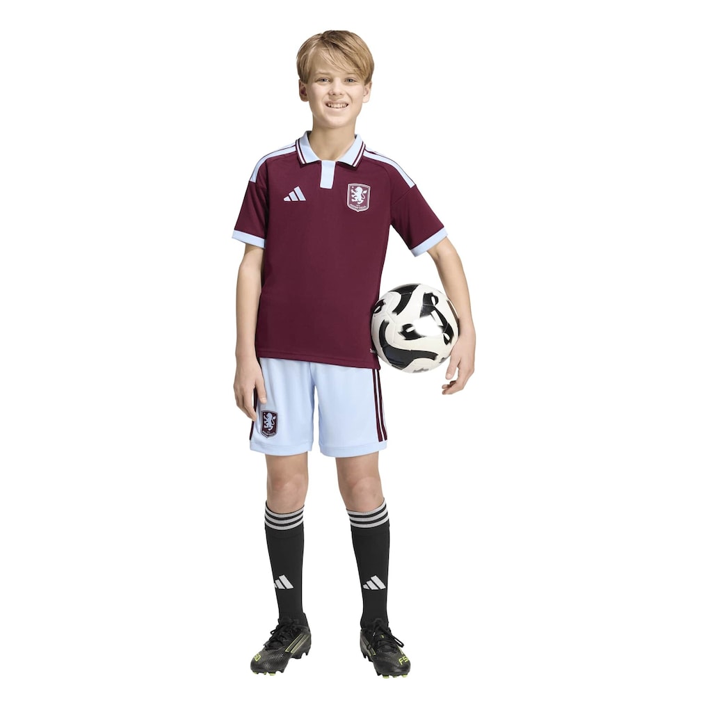 Kid's Adidas Aston Villa Home 2026 Shorts - Image 7