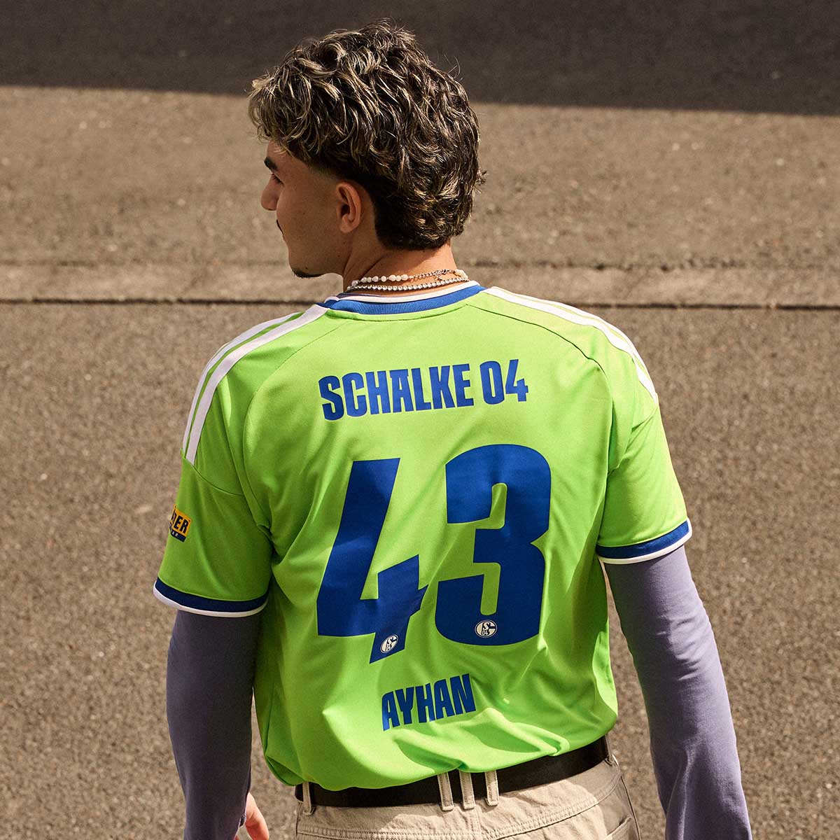 Men's Adidas FC Schalke 04 Standard 2026 Jersey - Image 3