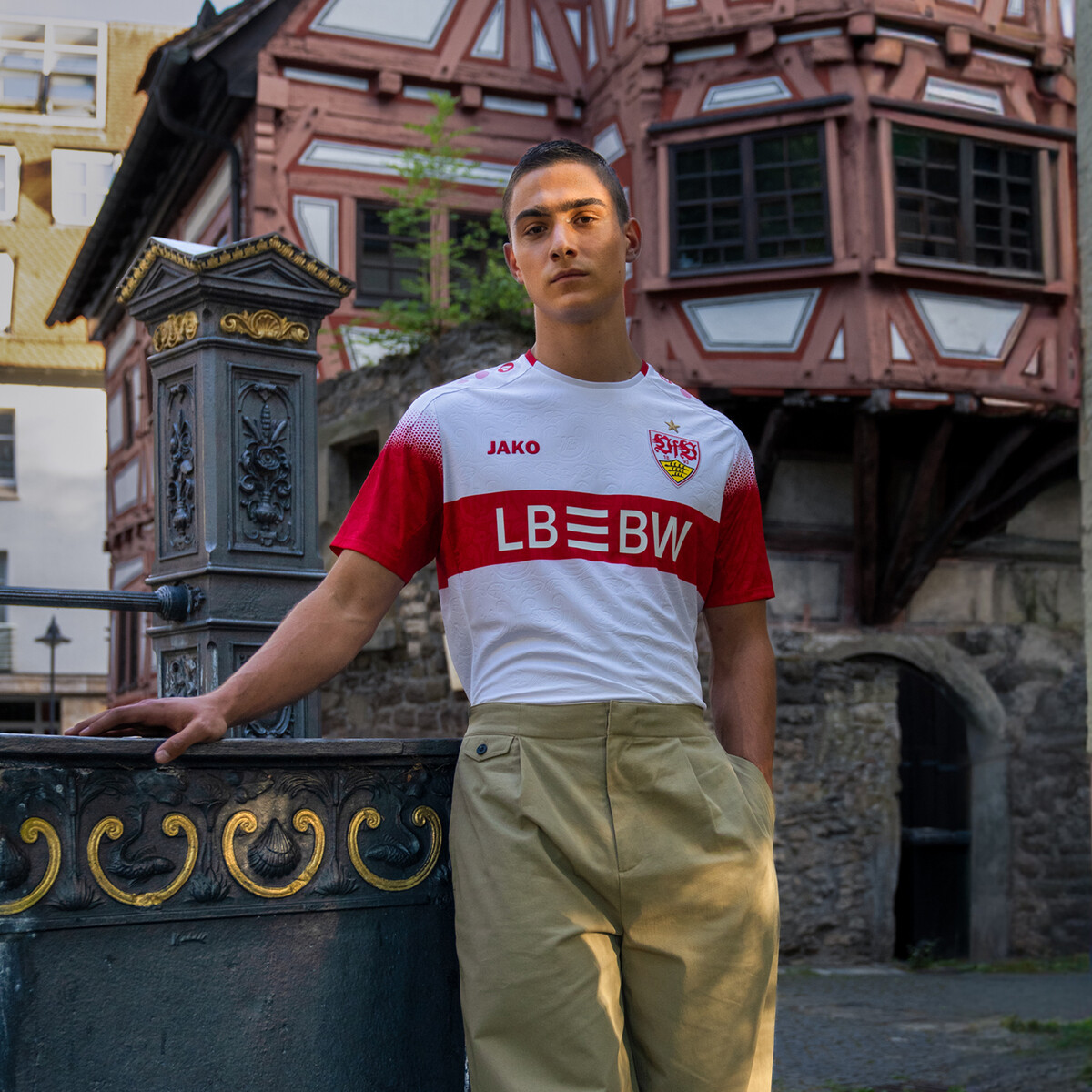Kid's Jako VfB Stuttgart Home 2026/27 Jersey - Image 7