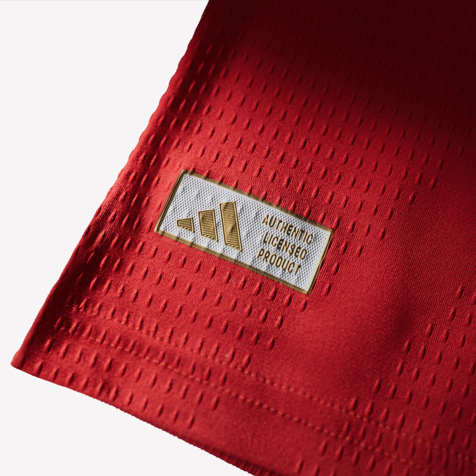 Visual featuring the new Arsenal 26/27 Home authentic Kit fabric